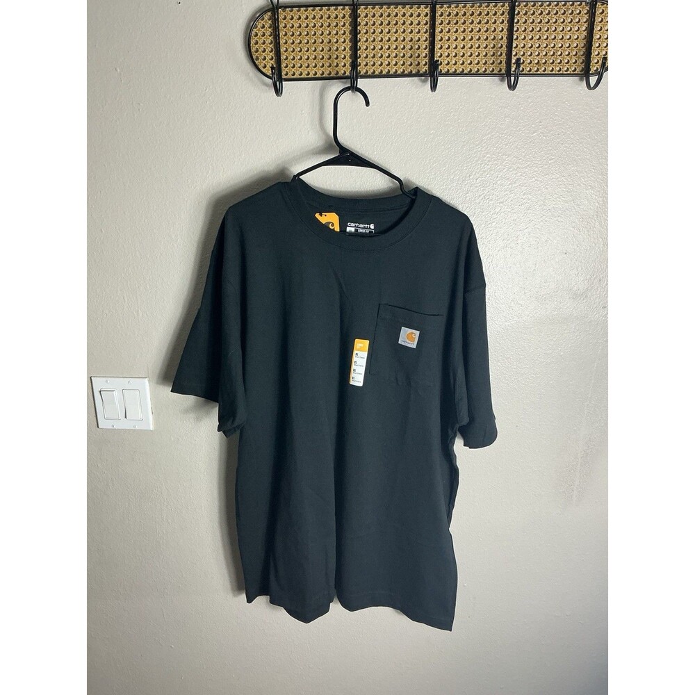 Carhartt Workwear Pocket T-Shirt Black Men’s Size XL 100% Cotton